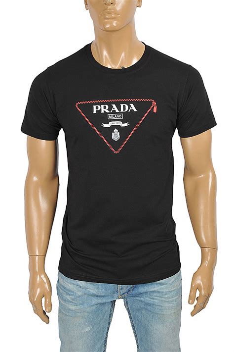 street prada men t shirt|Prada shirt men price.